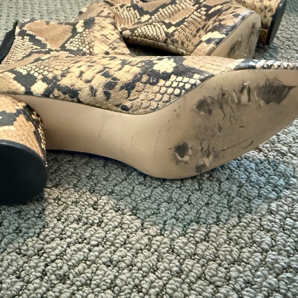 Zara python booties size 39 - Picture 3 of 6